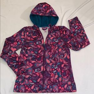 Girls REI jacket Size Large 14-16 purple